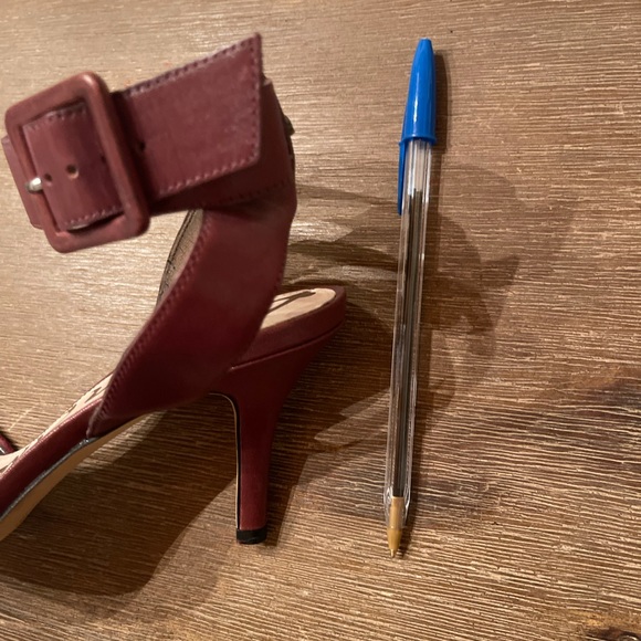 Sam Edelman calf hair ankle pumps SZ 7.5 - Picture 7 of 9